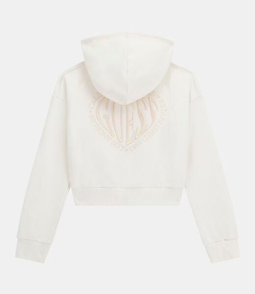 سويت شيرت مطرز بالشعار