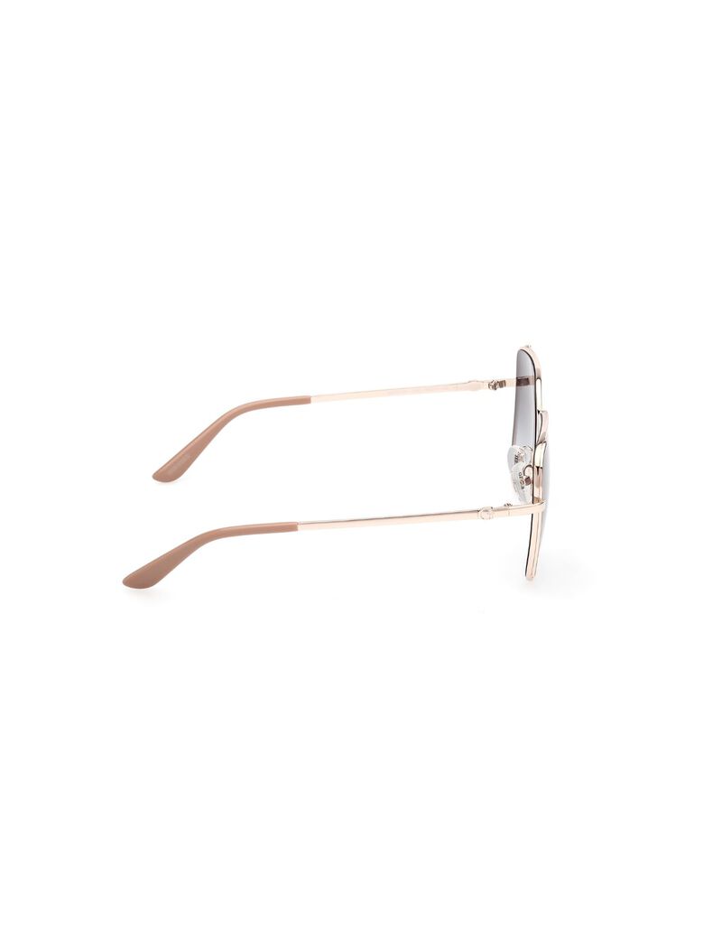 Butterfly gold gradient smoke sunglasses