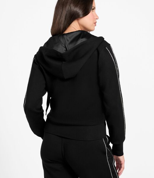 Scuba sweatshirt with hoodie