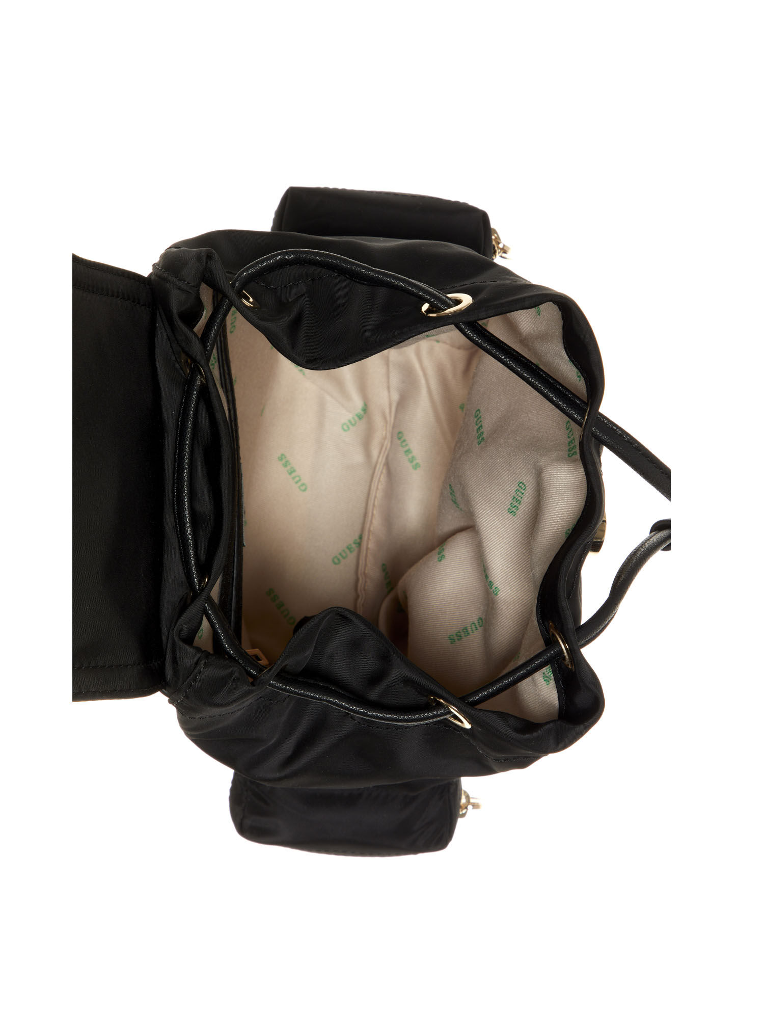 Guess originals drawstring sales flap backpack