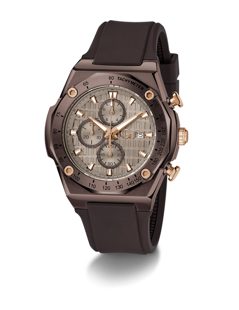 Gc IdolSport chrono silicone watch