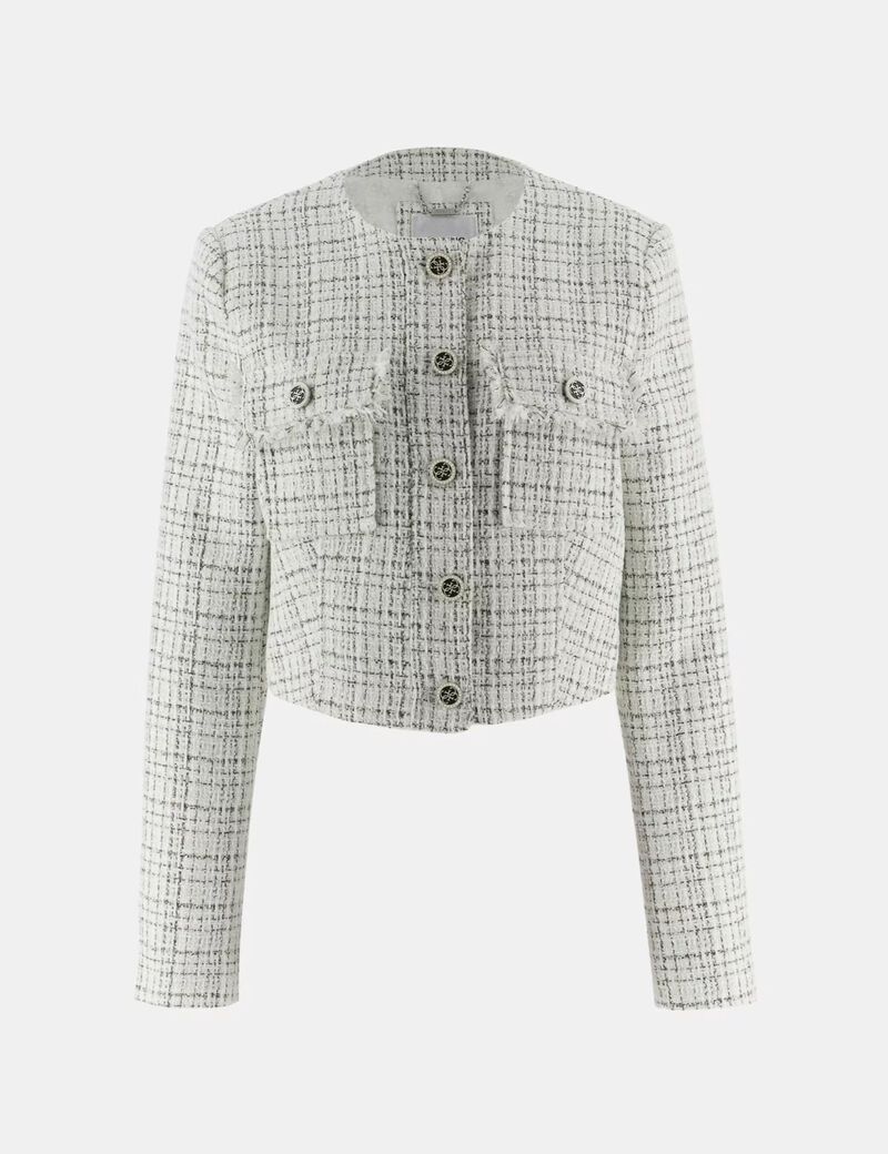 Tweed cropped jacket