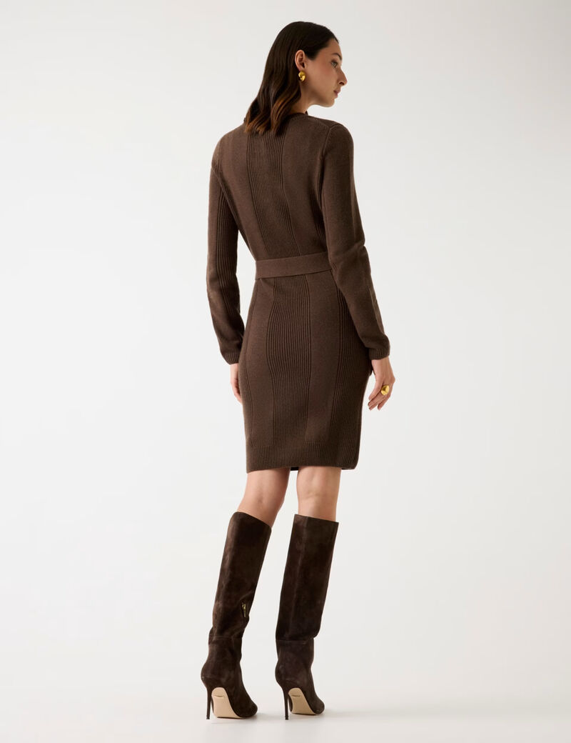 Marciano cashmere-blend mini dress