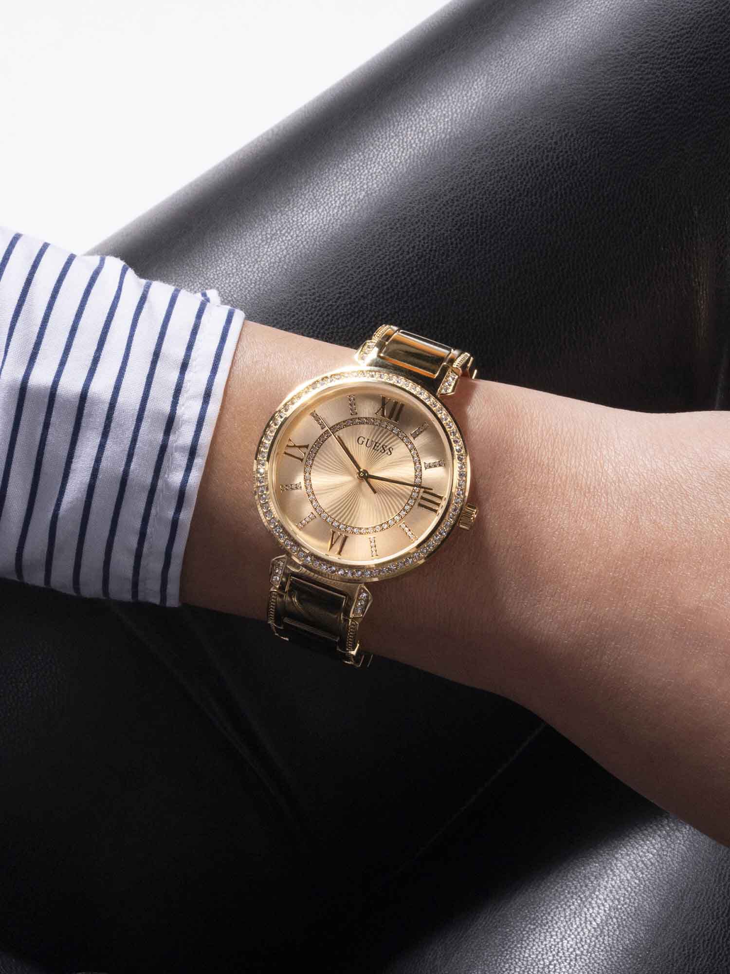 Guess gold tone watch online
