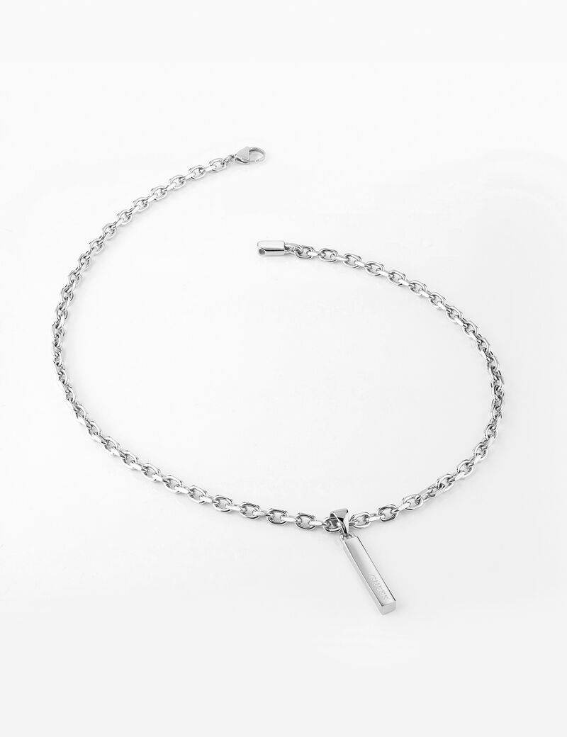 Men's X Plate Necklace