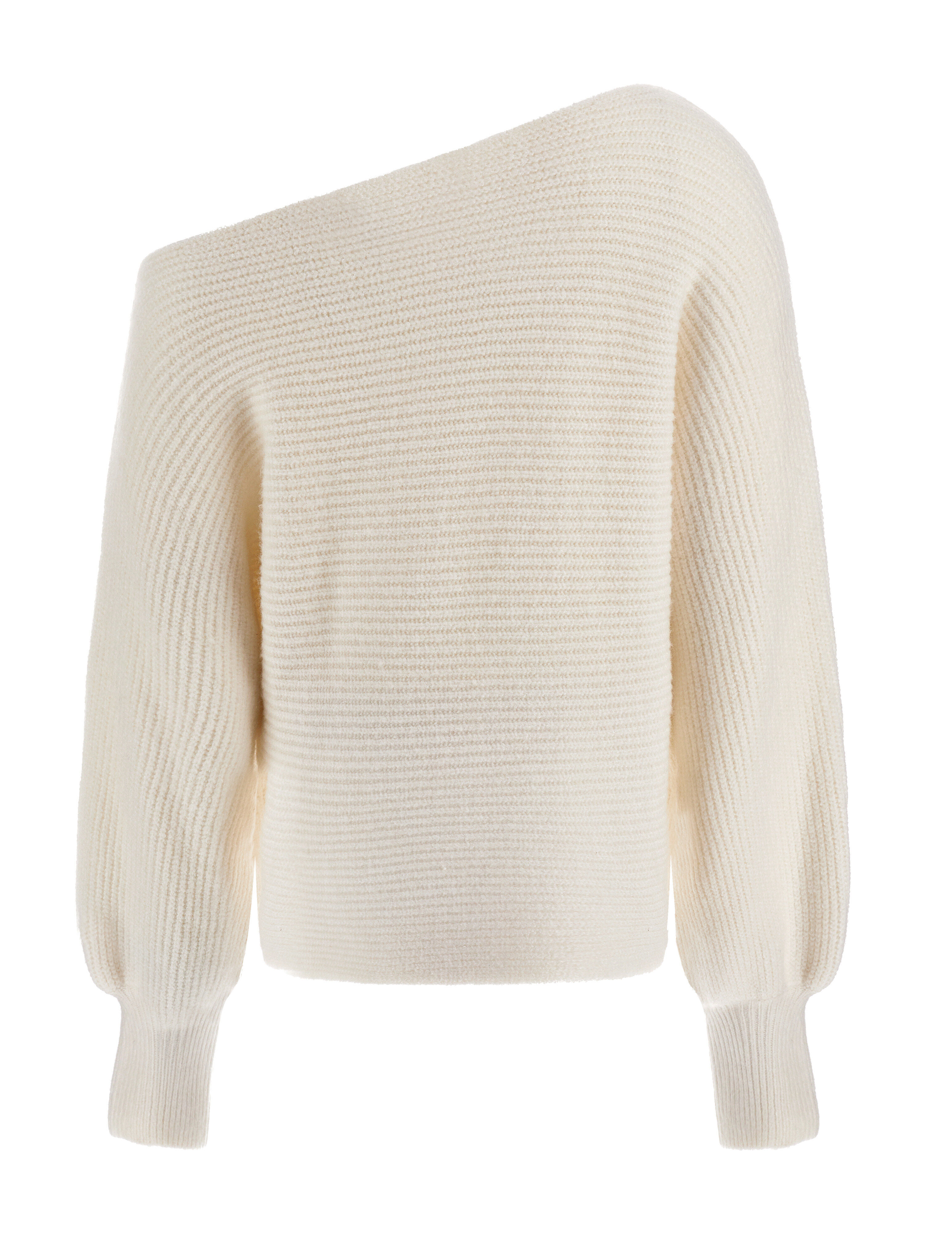 Shop GUESS Online Off Shoulder Wool Blend Sweater