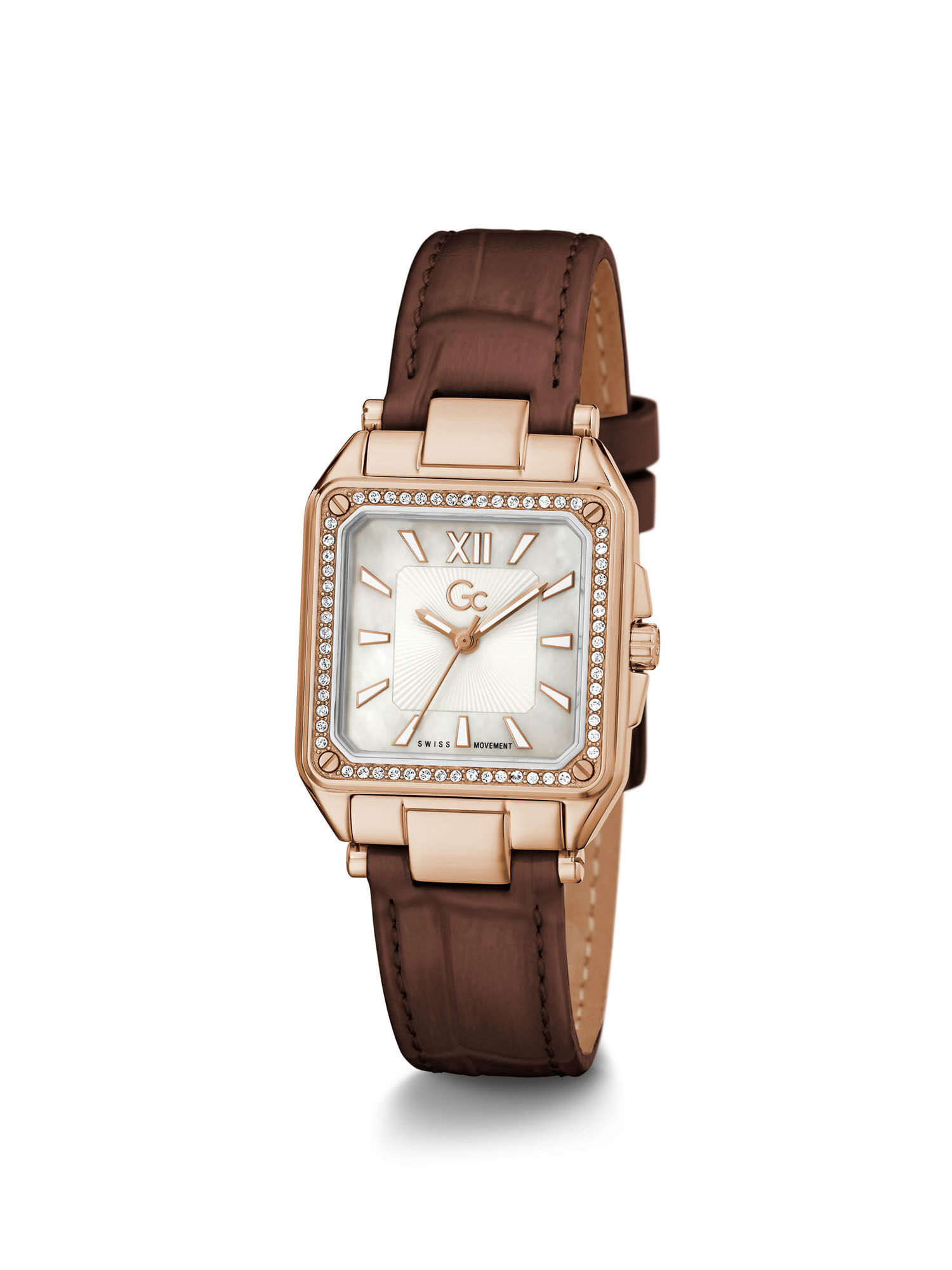 Guess sales gold watch