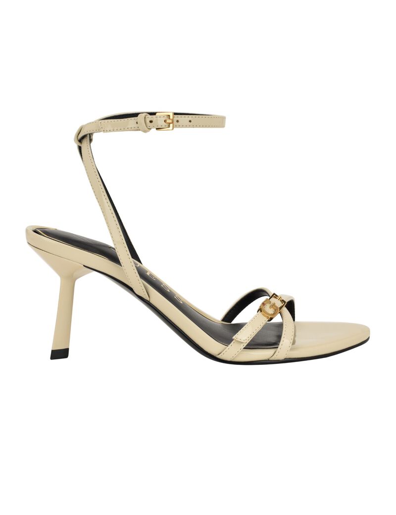 Strappy open toe G hardware dress sandal