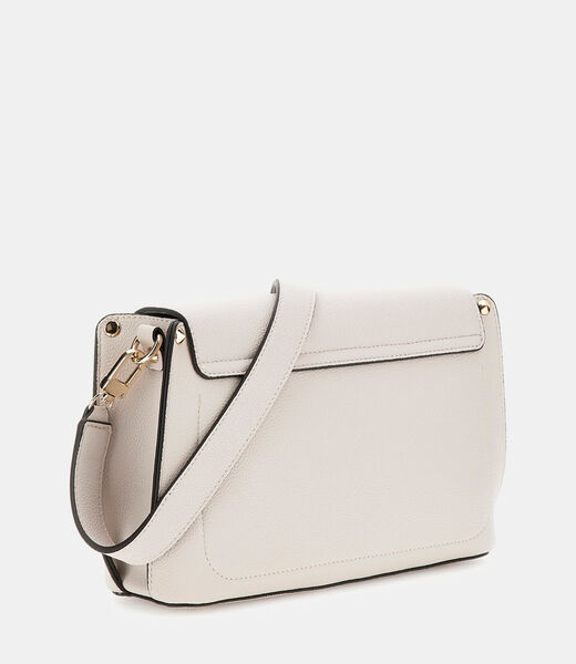guess meridian ii flap crossbody bag