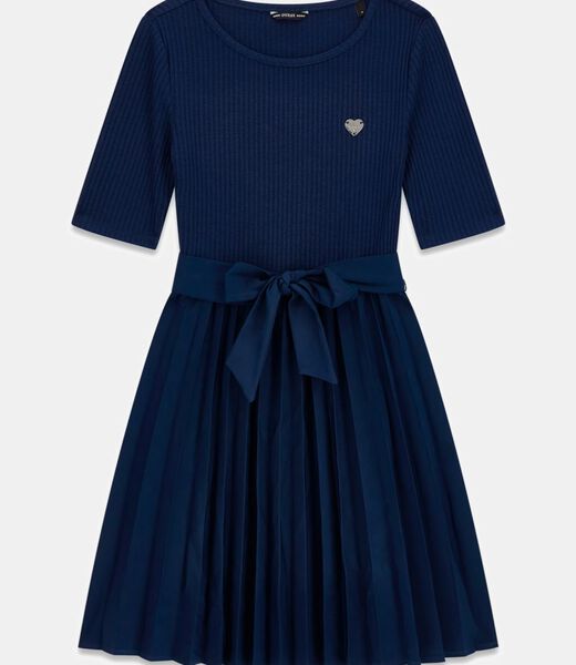 Pleated midi dress