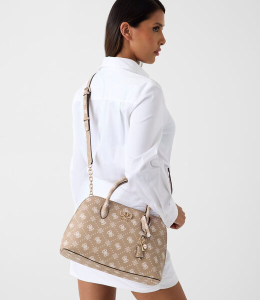 Emelie Logo Satchel Bag