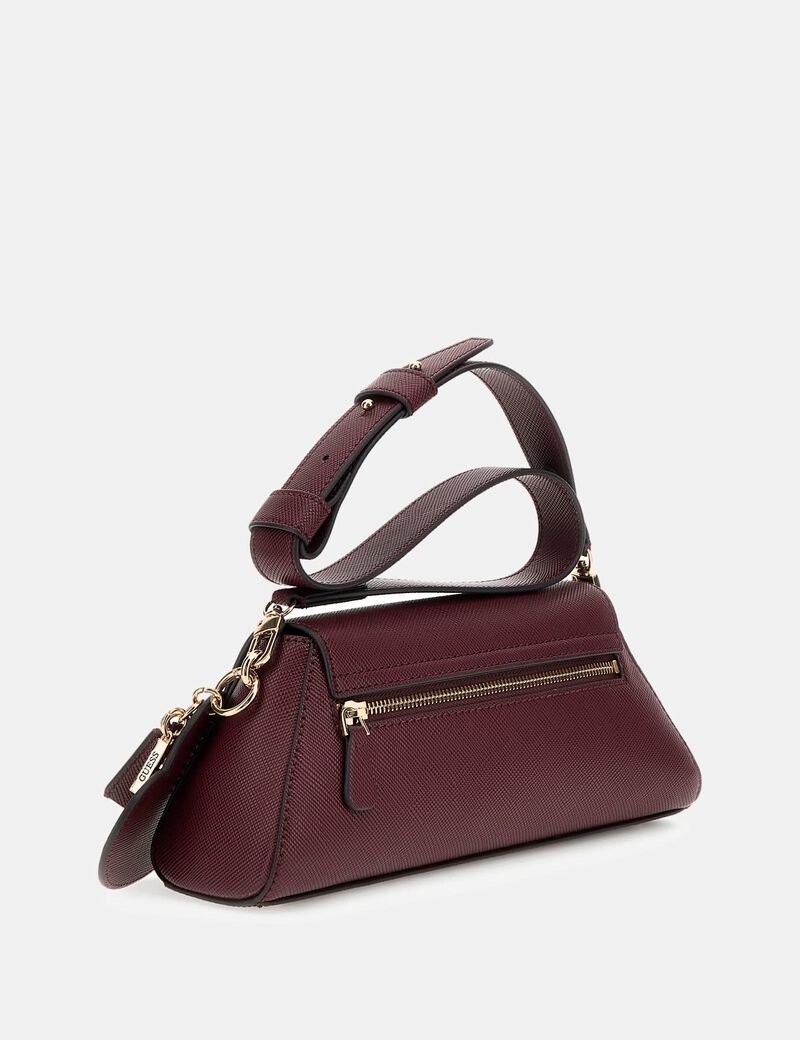 Bolena saffiano mini shoulder bag