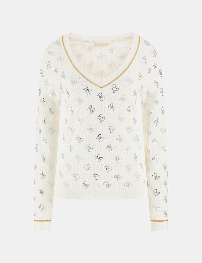 guess 4g logo sweater
