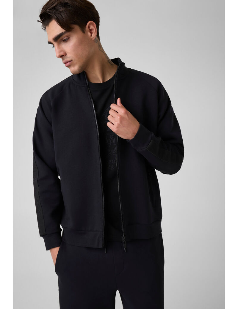 guess full zip sweatshirt