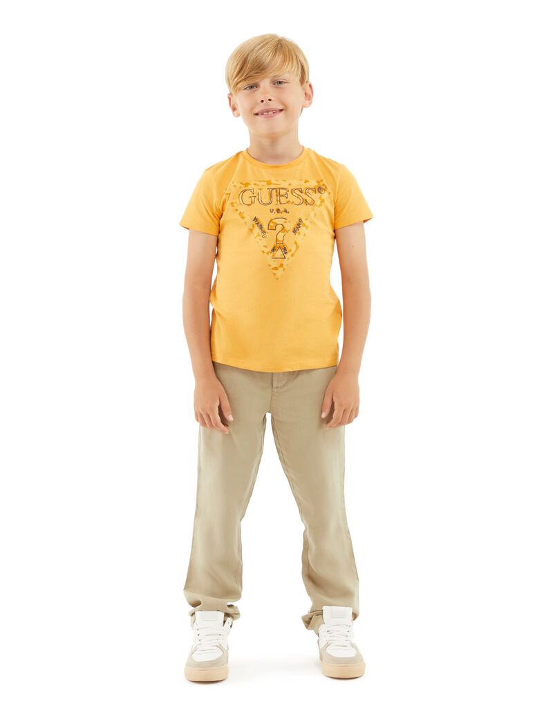 Mid rise slim pant