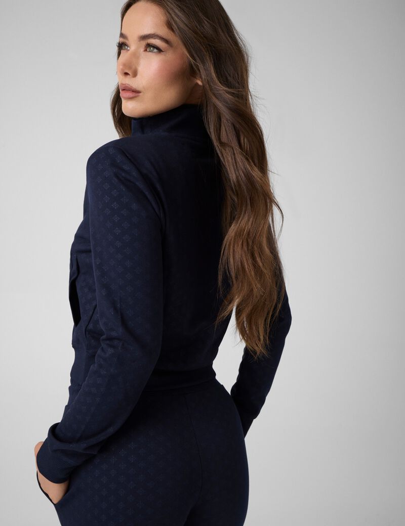 guess viscose blend sweatshirt