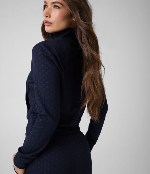 Viscose-blend sweatshirt
