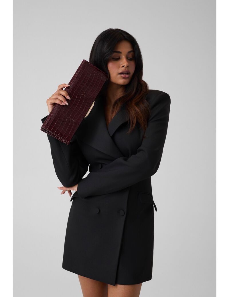 جيس double breast belted dress