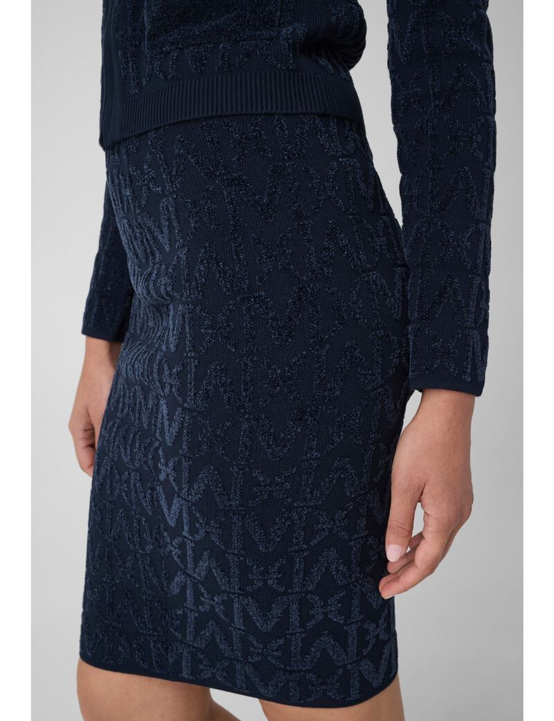 guess marciano monogram skirt