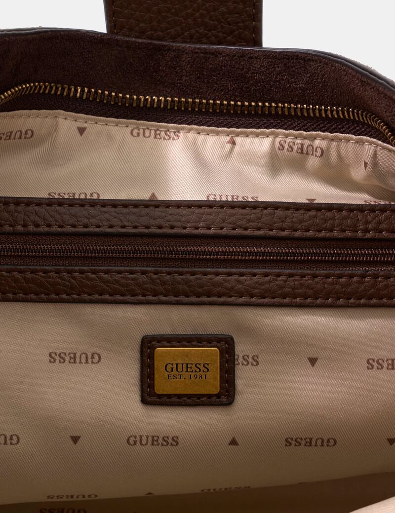guess camden large shoulder bag