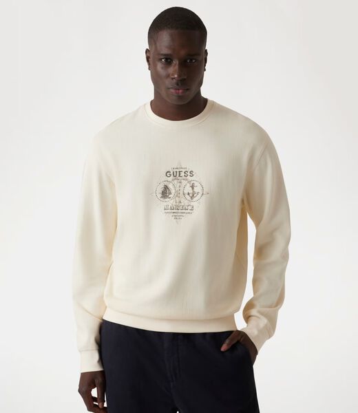 سويت شيرت بطبعة أمامية