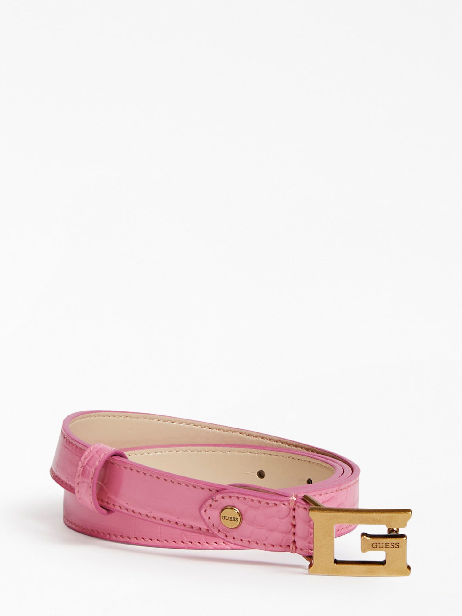 Pale top pink belt