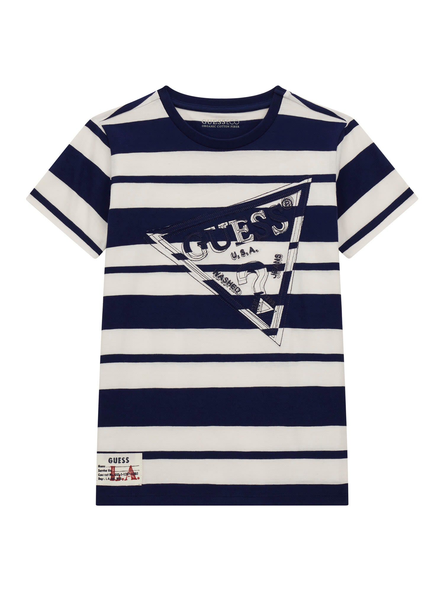 Guess david yarn dye tee outlet