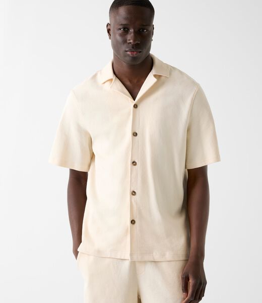 SS KNITTED BOWLING KNIT TOP