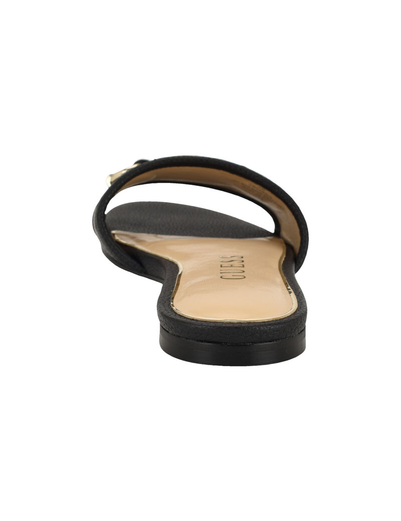 guess hammi logo slide sandals