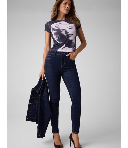 جيس printed marilyn t shirt