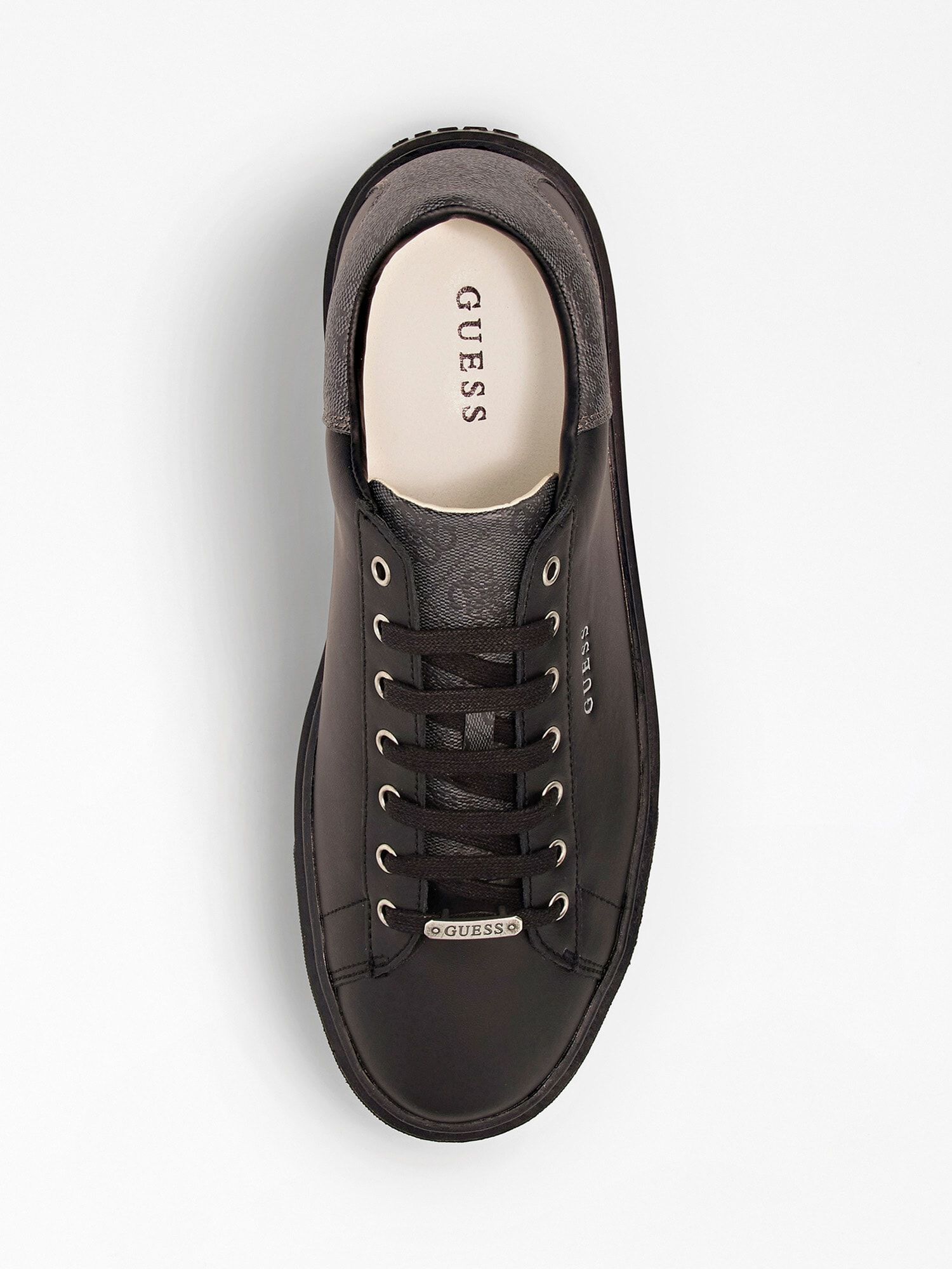 Genuine leather sneakers top