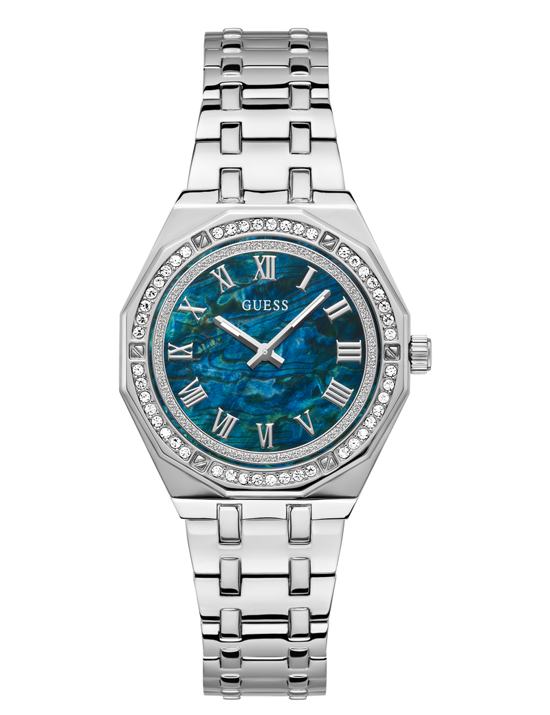Ladies Silver Tone Analog Watch