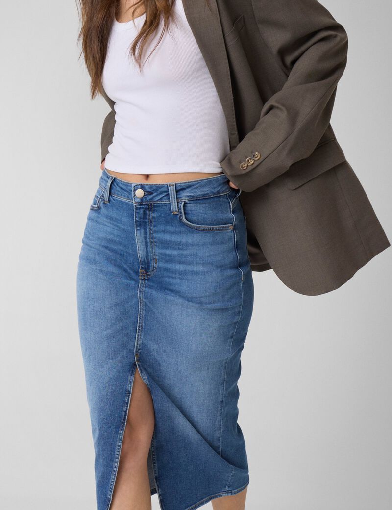جيس mila midi skirt