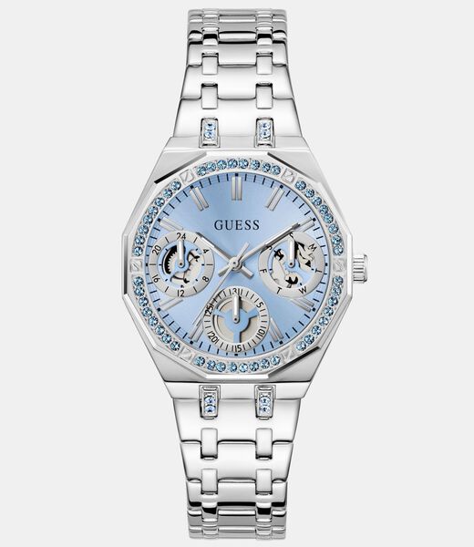 Ladies Silver Tone Multi-function Watch