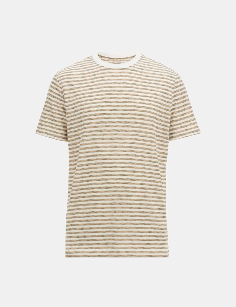 بلوزة محبوكة مخططة