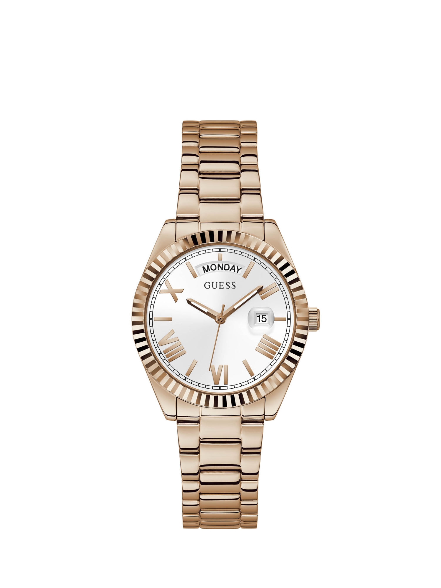 Guess gold watches for ladies store