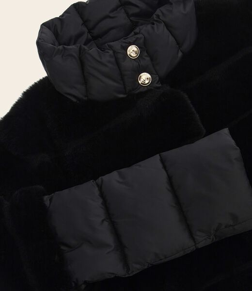Marciano Faux Fur Inserts Puffer