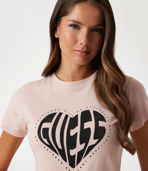 تي شيرت جوليا مرصع بأحجار الراين