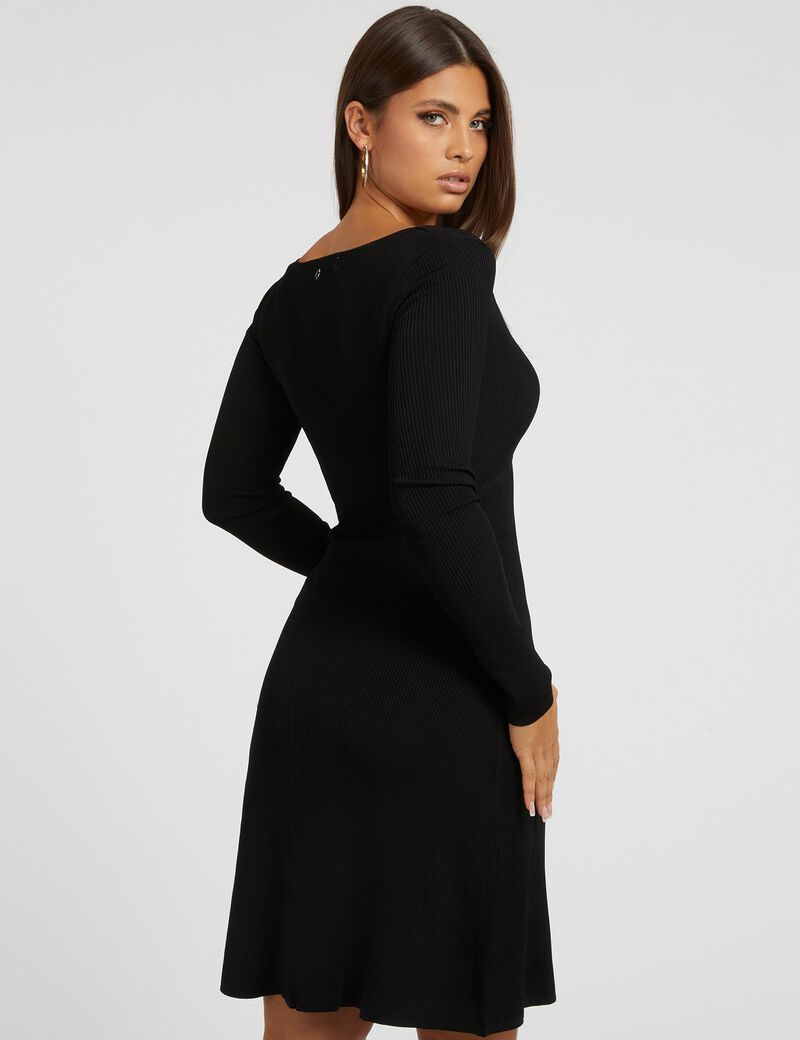 Fit And Flare Sweater Dress