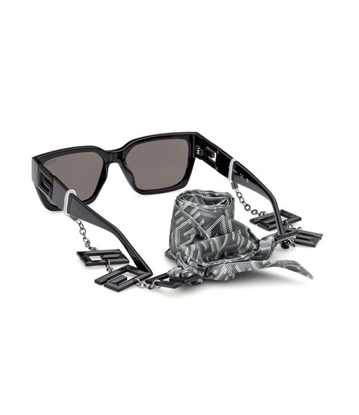 Square plastic sunglasses