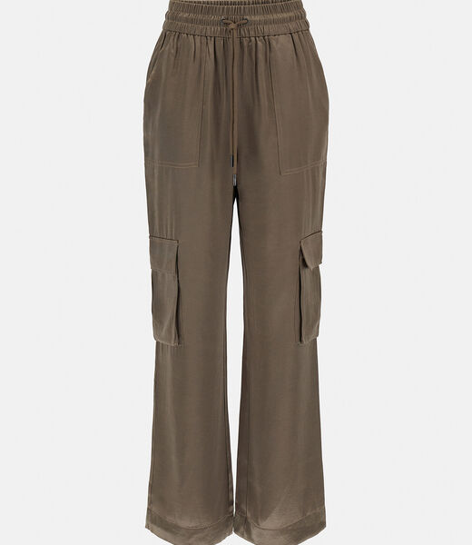 Satin Relaxed Fit Pants