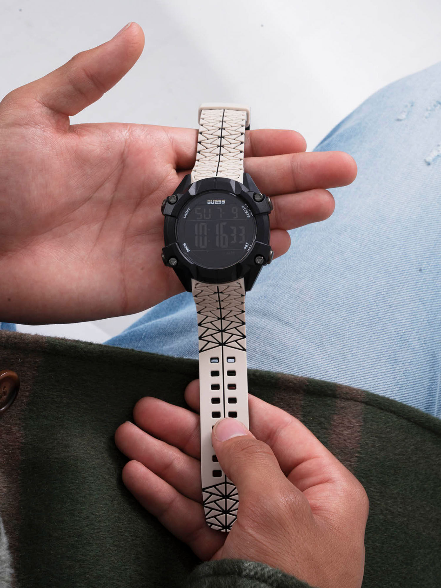 Guess digital watch best sale