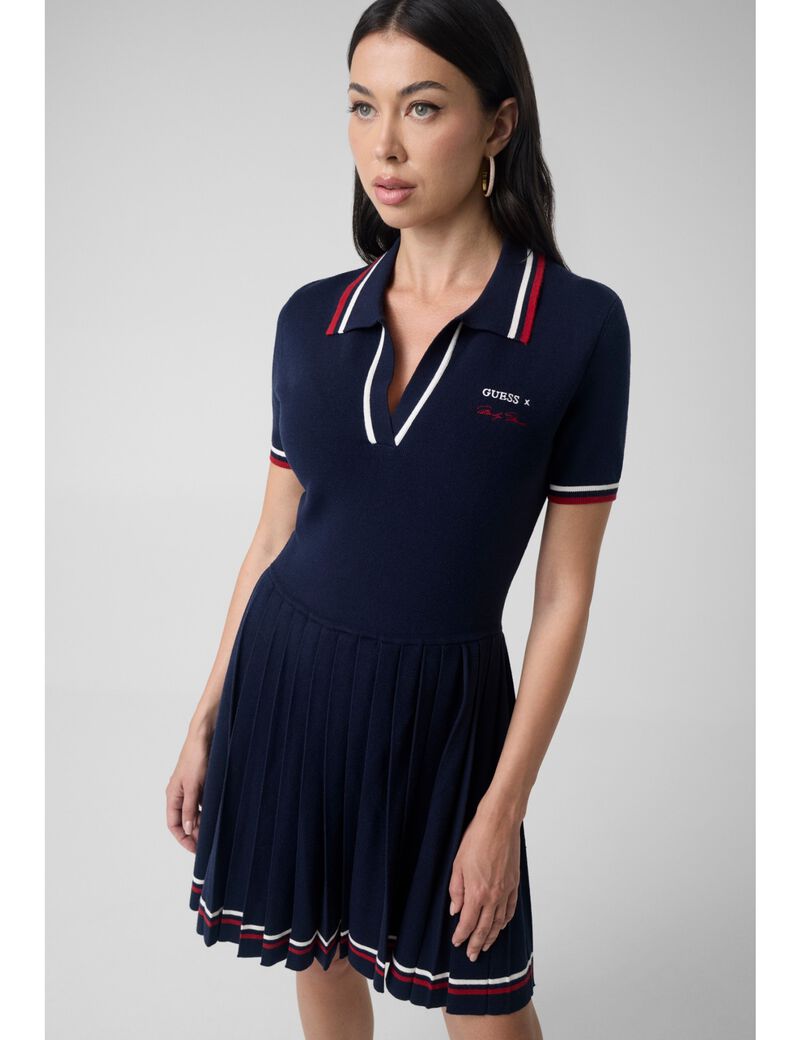 جيس polo sweater mini dress