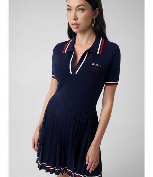 جيس polo sweater mini dress