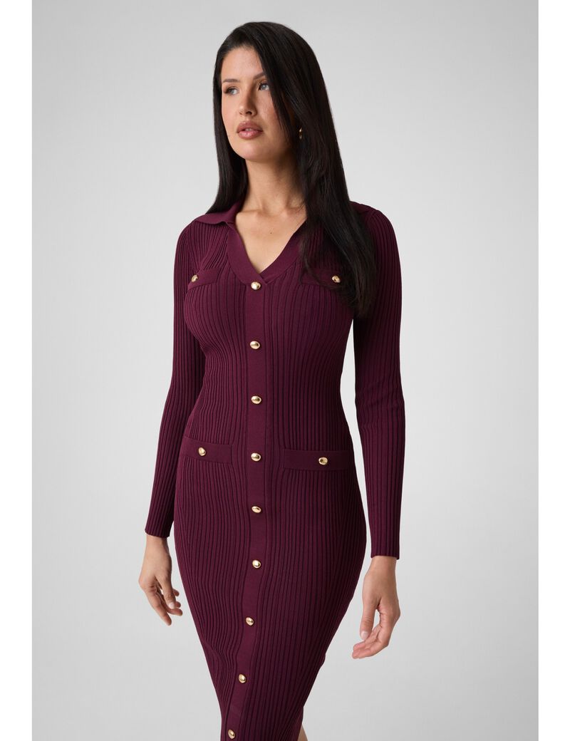 جيس marciano sweater midi dress