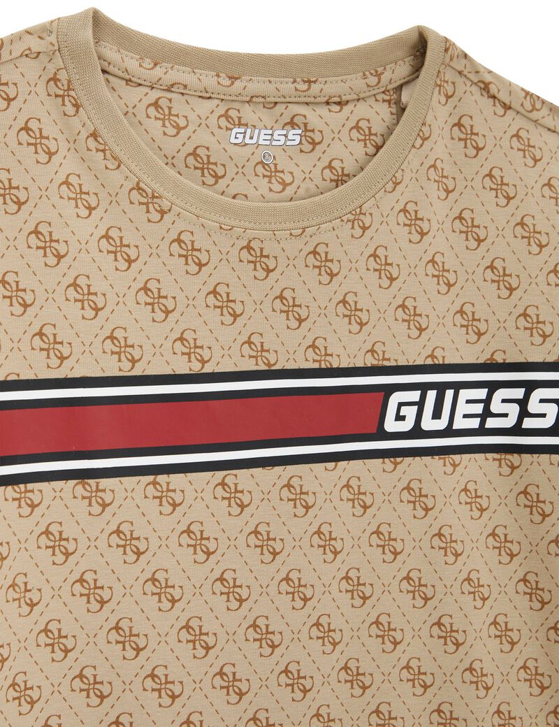 4G logo print stretch t-shirt