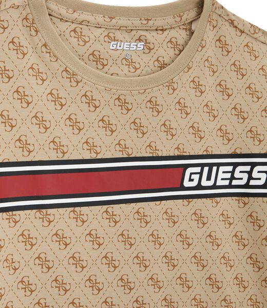 4G logo print stretch t-shirt