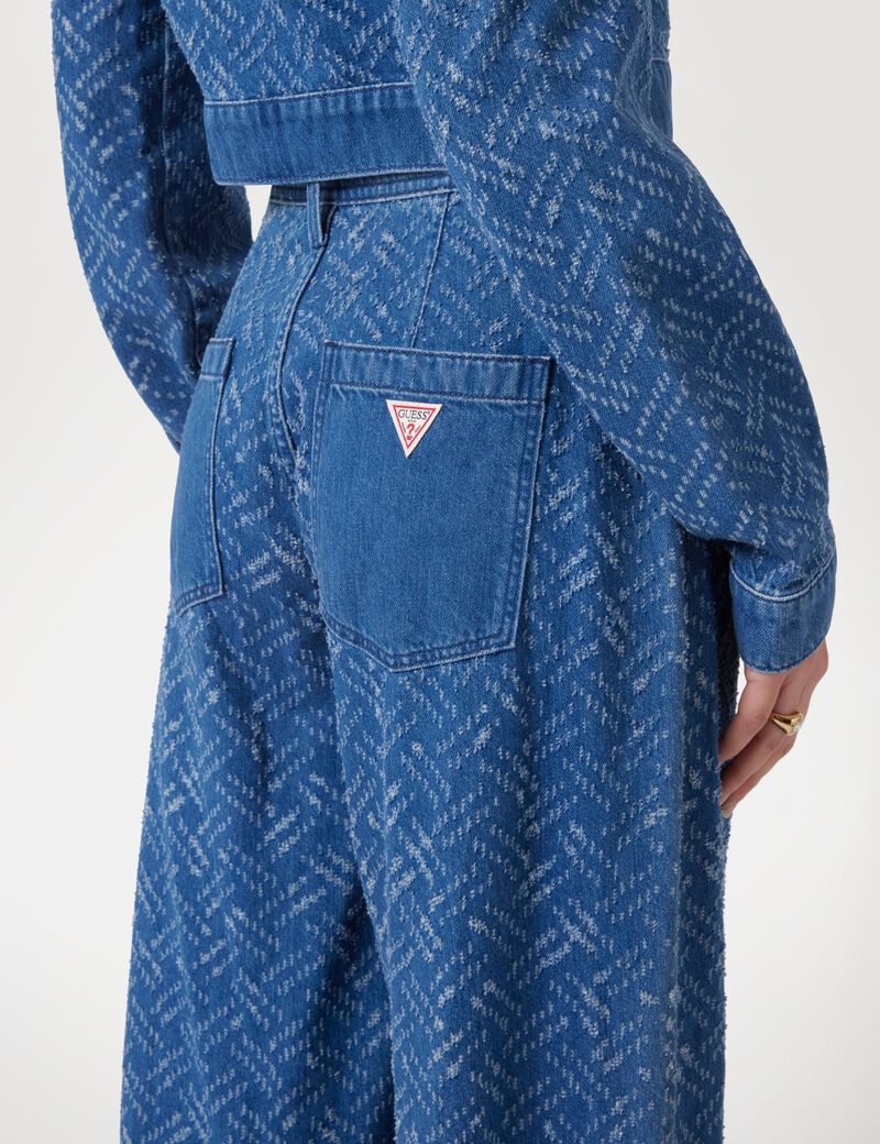 Dakota wide leg denim pant