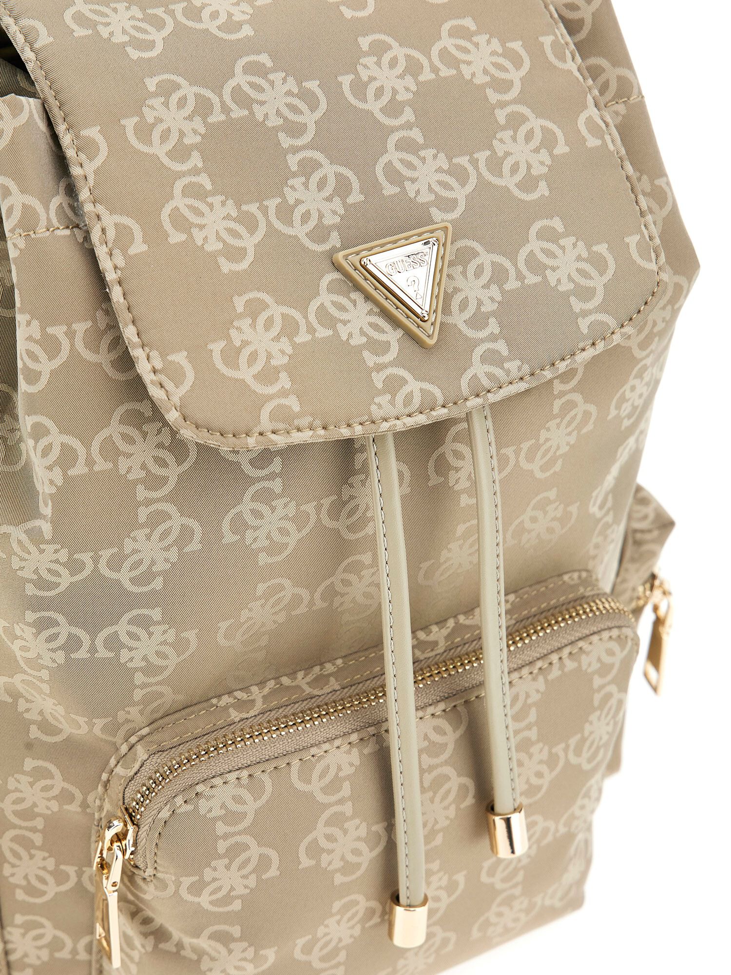 Guess gold backpack store