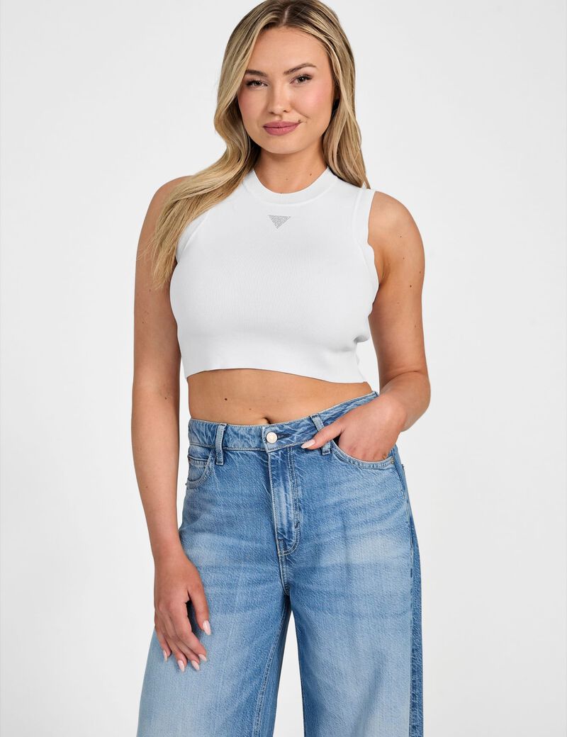 Small triangle tank top